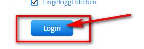 Swisscom/Bluewin Login: Login starten